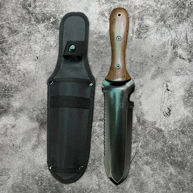 Carvallo TerraMini | Kompakt & Robust | För Grävning, Plantering & Lossning | Utomhus Trädgårdsverktyg Carvallo