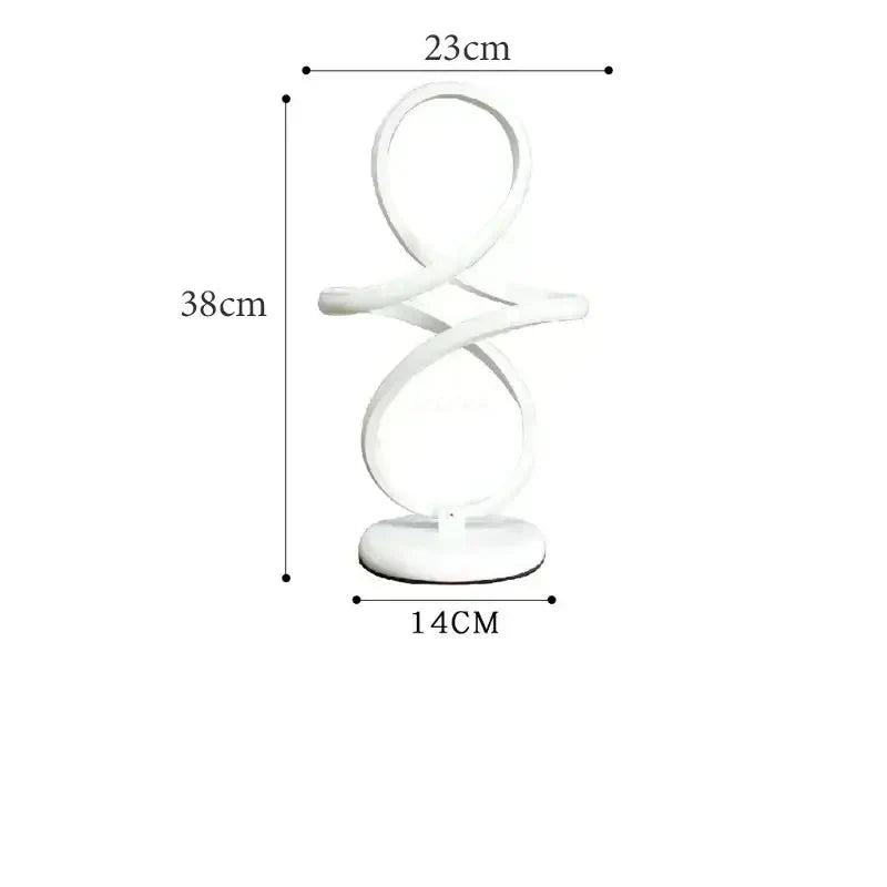 Carvallo - Elegant LED Sängbordslampa Med Modern Stil Carvallo