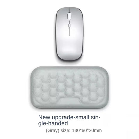 Carvallo Handledsstöd | Ergonomiskt musunderlag med minnesskuma & massageyta | För PC, laptop & gaming Carvallo