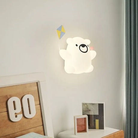 CartoonKinder - Dimmbar LED Vägglampa för Barnrum Carvallo