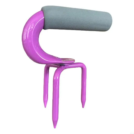 Carvallo ogräsborttagare av kolstål | Rostfri & ergonomisk | Handverktyg för jordbeluftning & trädgårdsskötsel | 17×13×8 cm Carvallo