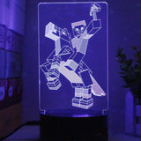 Mångsidig LED Spelkaraktärer Lampa - Lekfull belysning för spelare Carvallo