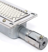 Carvallo Gasgrill med infraröd keramikbrännare | Rostfritt stål | Rektangulär 41 × 8 × 5,8 cm | Rökfri & energieffektiv | För gastronomi & utomhus Carvallo