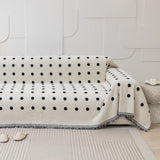 Svart Boba Vändbar Komfortsofföverdrag - Modern, Stilren & Hållbart Soffskydd Carvallo