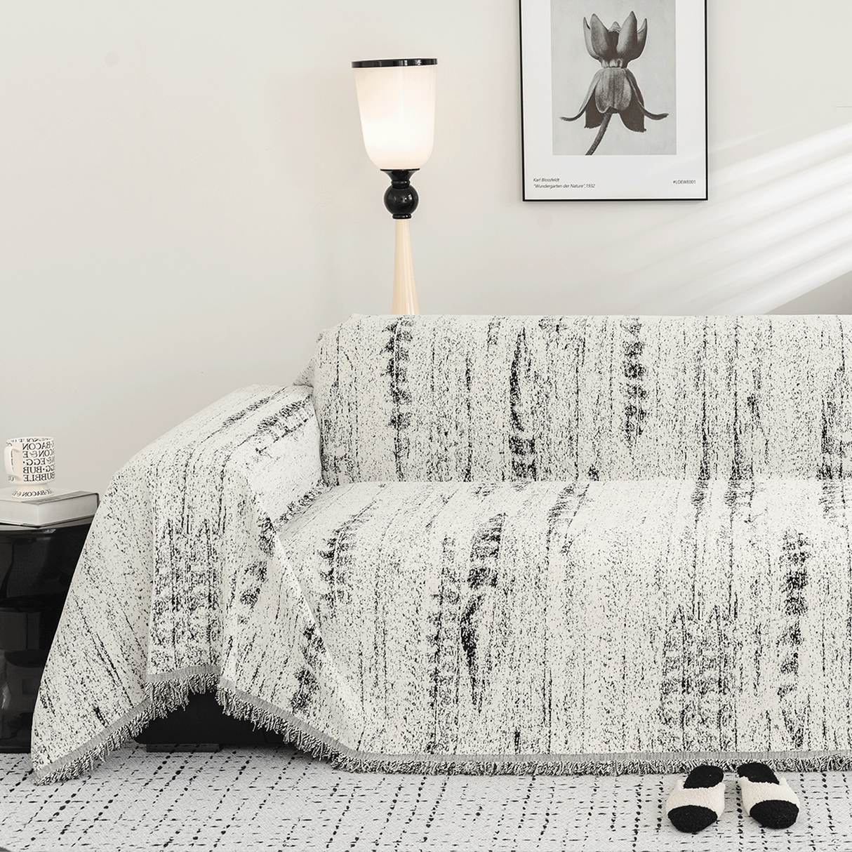 Samtida Canvas Sofföverdrag - Modernt, Stiligt & Hållbart Soffskydd Carvallo