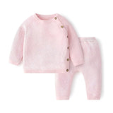 Cozy Knit - Unisex Stickat Matchande Set för Bebisar Carvallo