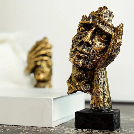 Modern 3-delad skulpturkollektion – Eleganta abstrakta figurer MILA Sverige