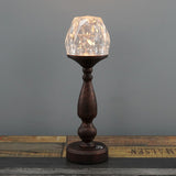 Retro kreative Gem-Säulen-Plastik-Metall-LED-Touch-Tischlampe MILA Sverige