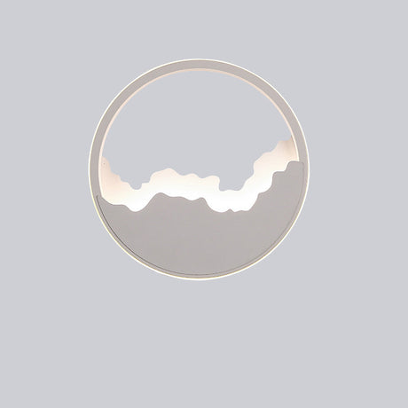 Carvallo - Modern LED vägglampa med elegant vågmönster för stilfull belysning Carvallo