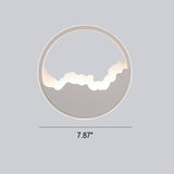 Carvallo - Modern LED vägglampa med elegant vågmönster för stilfull belysning Carvallo