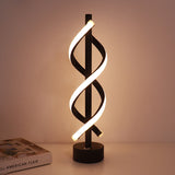 Nordic Dual Spiral LED-lampa – modern järnremsdesign MILA Sverige