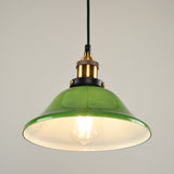 Smaragdgrön taklampa i glas MILA Sverige