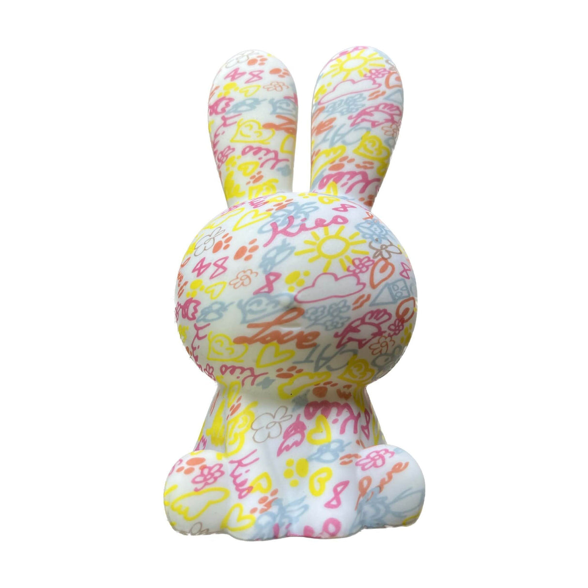 RainbowBunny | Kreativ 3D-skriven LED-nattlampa med handmålad design MILA Sverige