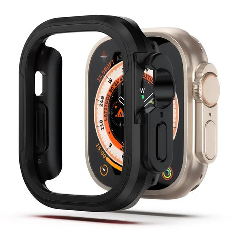 Luxora Heavy Duty Stöttåligt Fodral – Kompatibelt med Apple Watch 3-10 Carvallo