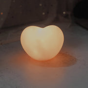 Luminous Heart LED-bordsnattlampa – Chic silikonglöd MILA Sverige