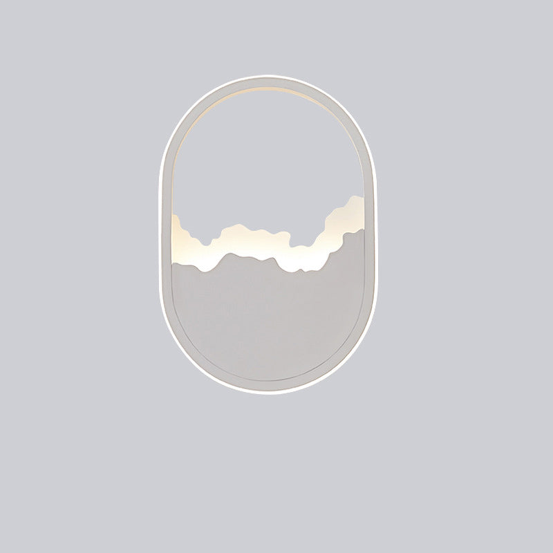 Carvallo - Modern LED vägglampa med elegant vågmönster för stilfull belysning Carvallo