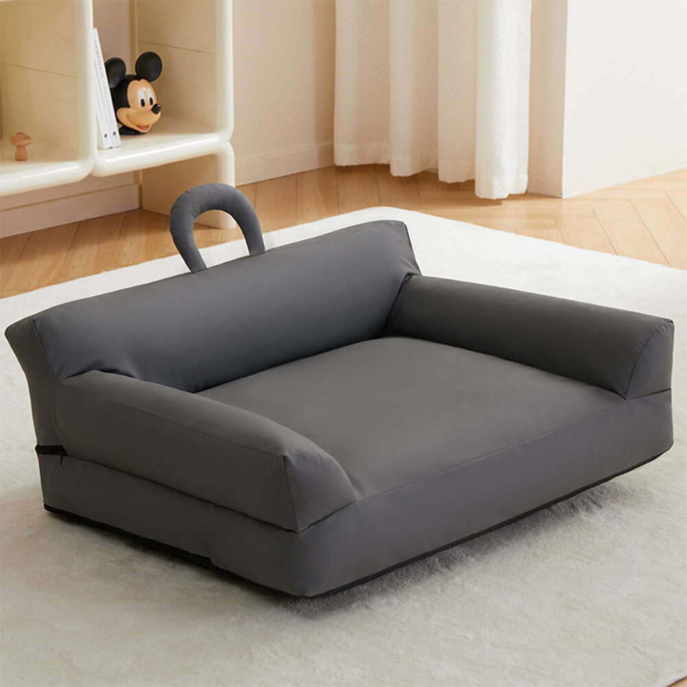 Elevated Pet Sofa Bed Stilig Vattentät Ergonomisk Komfort Carvallo