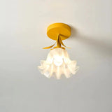 Vintage fransk stil mini blomster taklampa Carvallo