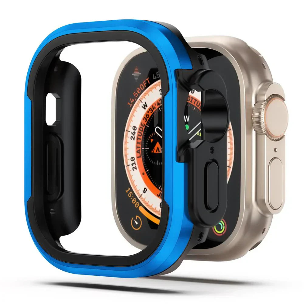 Luxora Heavy Duty Stöttåligt Fodral – Kompatibelt med Apple Watch 3-10 Carvallo