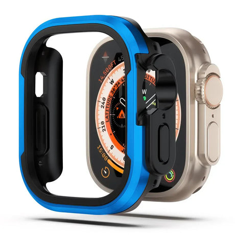 Luxora Heavy Duty Stöttåligt Fodral – Kompatibelt med Apple Watch 3-10 Carvallo