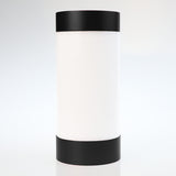 Elegant cylindrisk LED-bordslampa – USB-driven aluminium- och akryldesign MILA Sverige