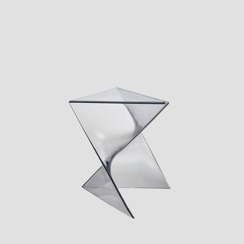 Sido Bord Modern Akryl Twist Design Carvallo