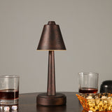 Retro Metal Cone Touch Lamp – USB-driven LED-lampa MILA Sverige