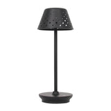 LumiSteel | Modern Minimalistisk Perforerad Smidesjärn USB LED Bordslampa MILA Sverige