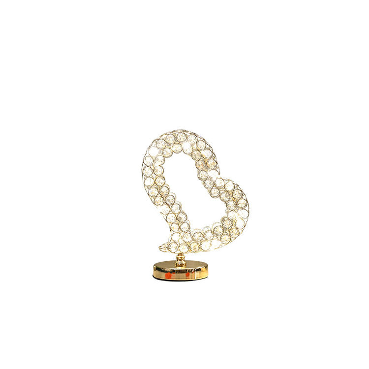 Modern kristallinspirerad LED-bordslampa – Snygg och lätt accentljus MILA Sverige