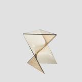 Sido Bord Modern Akryl Twist Design Carvallo