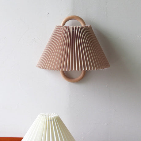 Vägglampa Modern Trä Tyg Sconcelampa Carvallo