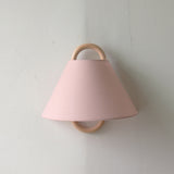 Vägglampa Modern Trä Tyg Sconcelampa Carvallo