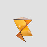 Sido Bord Modern Akryl Twist Design Carvallo