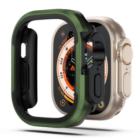 Luxora Heavy Duty Stöttåligt Fodral – Kompatibelt med Apple Watch 3-10 Carvallo