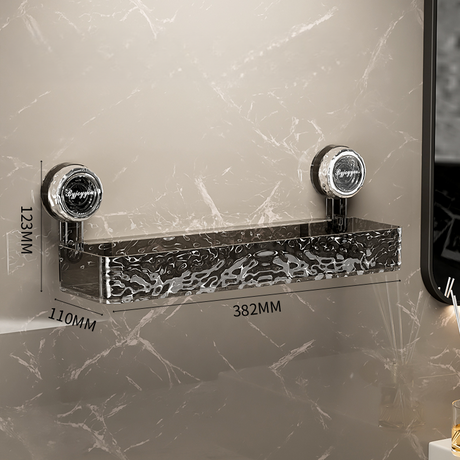 Carvallo - Elegant Väggfäste Med Hängande Förvaring för Badrum Carvallo