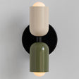 Vägglampa Modern Dubbel Glas Sconce Armatur Carvallo