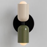 Vägglampa Modern Dubbel Glas Sconce Armatur Carvallo