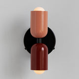 Vägglampa Modern Dubbel Glas Sconce Armatur Carvallo