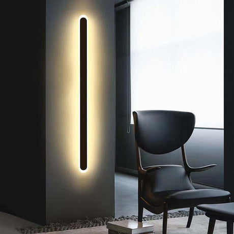 Utomhusvägglampa Modern Svart Vattentät Lampa Carvallo