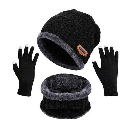 CozyChill® Vintervärmande Set-Hemnix-Svart-Hemnix