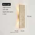 Utomhus vattentät LED-vägglampa med design av natursten – Mångsidig sconce-lampa för inomhus- och utomhusbruk Carvallo