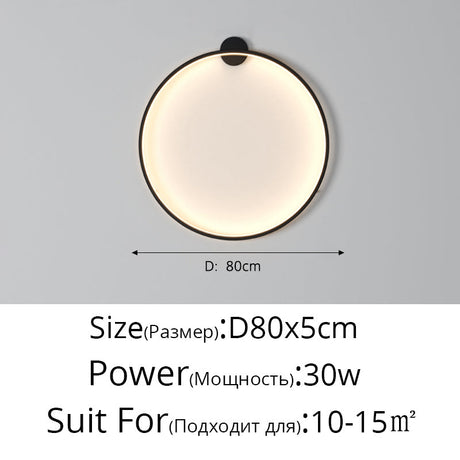 Måne LED Vägglampa – Modern Vägglampa för Sovrum, Vardagsrum och Hall Carvallo