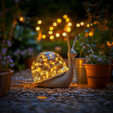 ShellGleam – Dubbel musselformad lampa med mjukt gyllene sken Carvallo