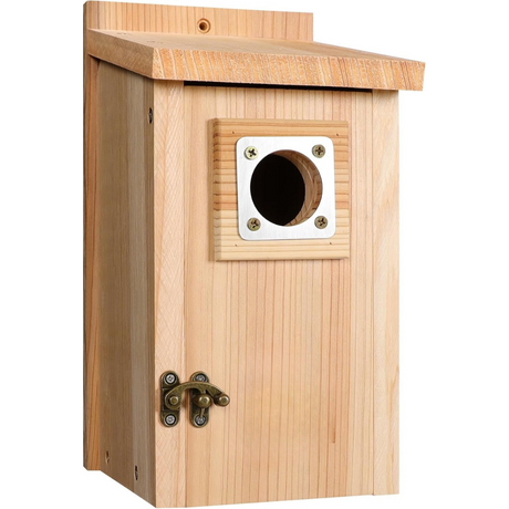 Fågelhus i trä, ceder, kopparskydd Carvallo