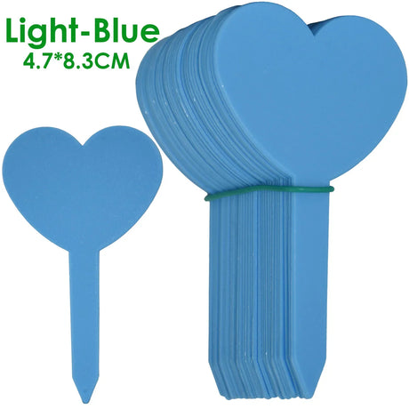 Carvallo Trädgårdsetiketter | 50 stycken | Vattentäta växtskyltar i plast | Återanvändbara | För krukor, rabatter & frön Carvallo