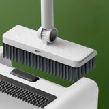 Carvallo 3-i-1 Sopset | Sop med golvborste & stå-skyffel | Extra lång handtag & håravvisande | Hemstädset Carvallo