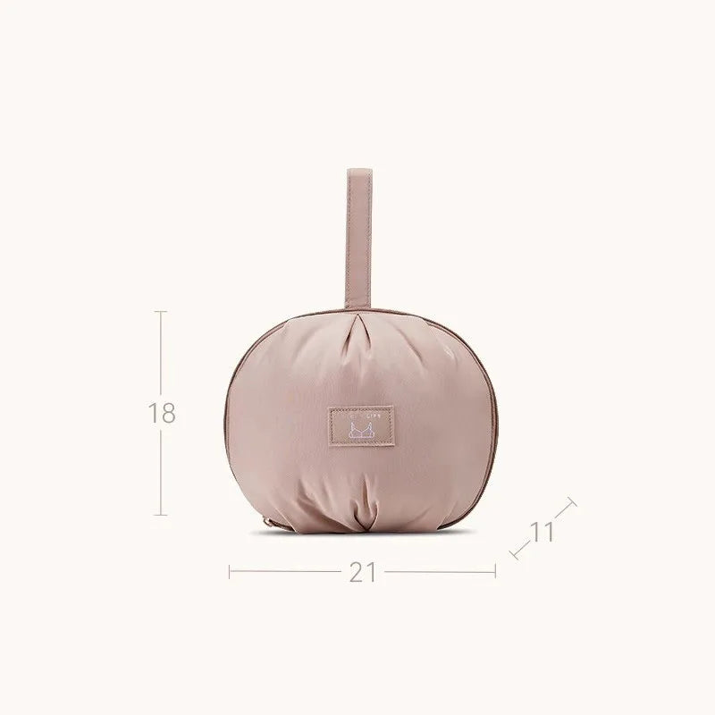 Carvallo ShellCase Underkläder Organizer Snäckform | Vattentät & Rymlig | För resor & Hemma Carvallo