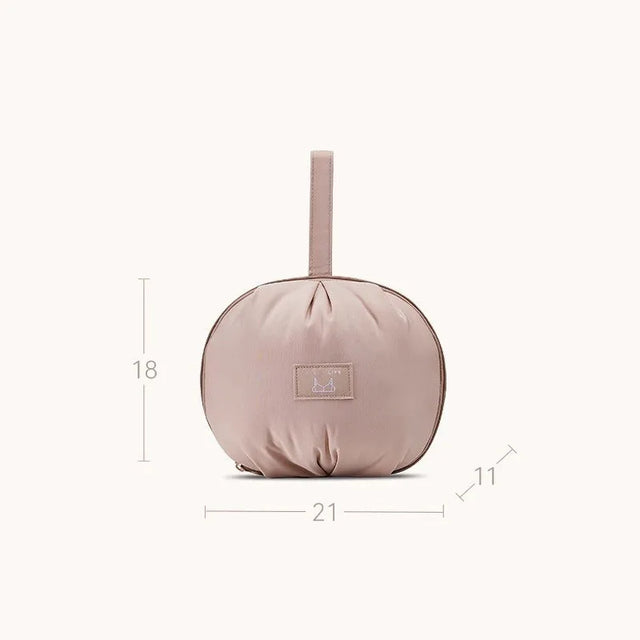 Carvallo ShellCase Underkläder Organizer Snäckform | Vattentät & Rymlig | För resor & Hemma Carvallo