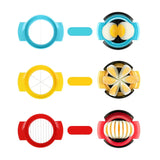 Carvallo 3-i-1 Äggskärare | För hönsägg, vaktelägg & vaktelägg | Precisions & Multifunktionell Carvallo