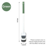 Carvallo WC-borste | Dubbelsidig toalettborste med långt handtag | Djup rengöring & Hygienisk | Platsbesparande hängande Carvallo